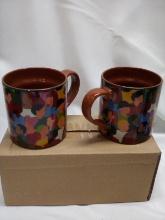 Pair of Room Essentials Dishwasher Safe Stoneware Mugs