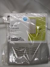 2 Pack of Gray 60”x63” Room Essentials Sheer Curtains