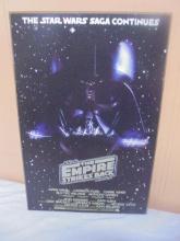 Star Wars The Empire Strikes Back Wooden Movie Poster Wall Art