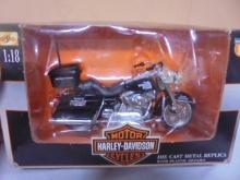 1:18 Scale Harley -Davidson Highway Patrol Die Cast Motorcycle