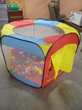 Child's Colapsible Ball Pit w/ Balls