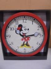 Disney Minnie Mouse Wall Clock