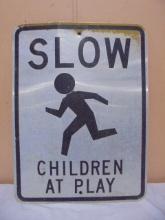 Heavy Metal Children at Play Sign