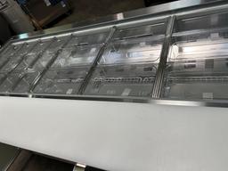 New Cooler Depot 70 in. Refrigerated Salad Bar with Sneeze Guard