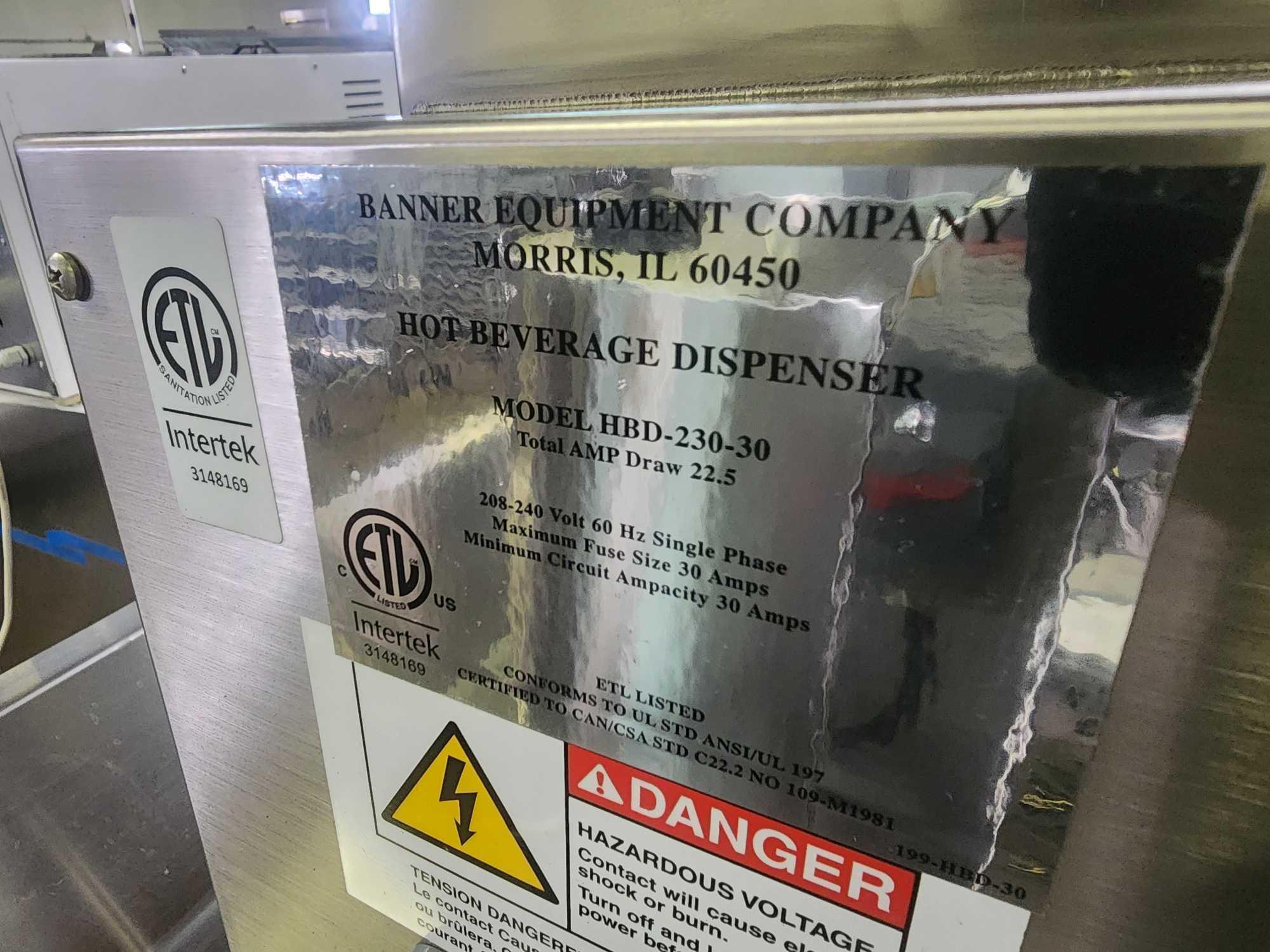 Banner Equipment Hot Water Dispenser