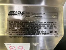 Never Used - Eagle Group Stainless Steel Prep Sink