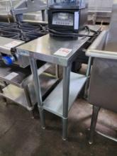 12 in. x 30 in. Stainless Steel Table