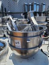 Hobart 60 qt. Mixing Bowl with Assorted Tools