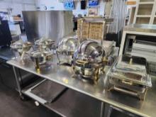 Assorted Stainless Steel Chafers