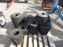 PALLET OF HAY ROLLER BELTS