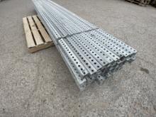 (50)pc of Galvanized Post - 1.75"x1.75"x10'x3/16"