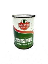 Wm. Penn Motor Oil Pennsylvania Quart