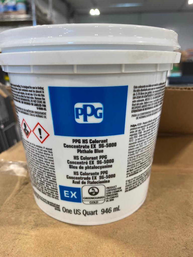 4 LITRES OF BLUE COLORANT