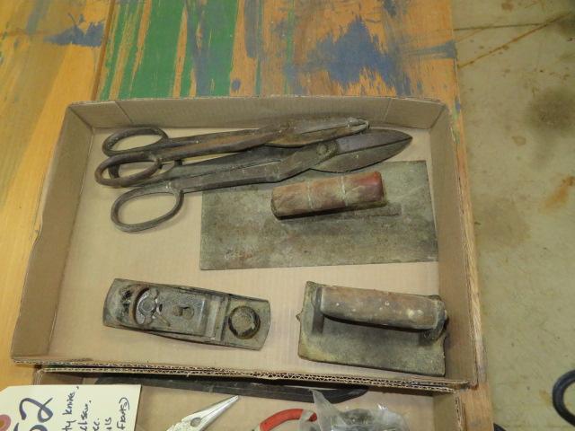 Misc. Tools - Putty knives, hacksaw, etc.