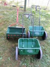 (3) Scotts Lawn Seeders