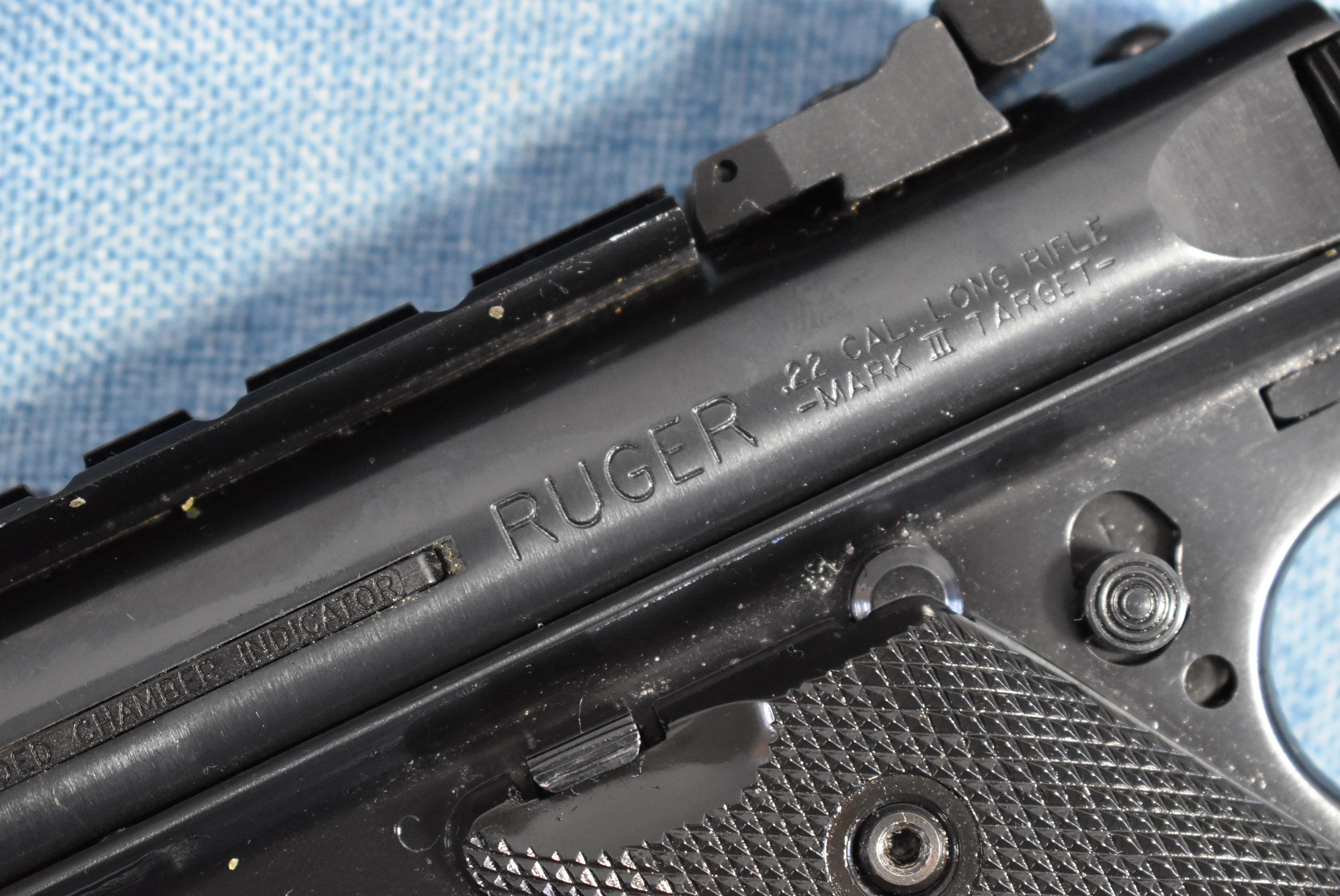 FIREARM/GUN RUGER MK II !! H 279