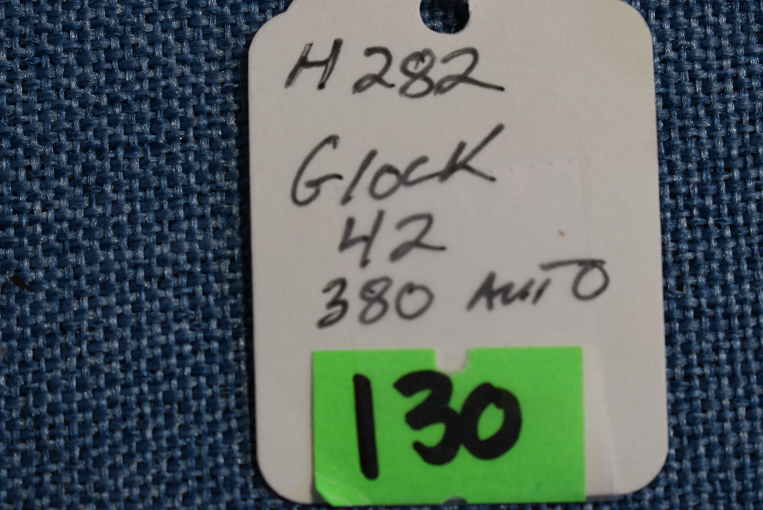 FIREARM/GUN GLOCK 42!! H 282