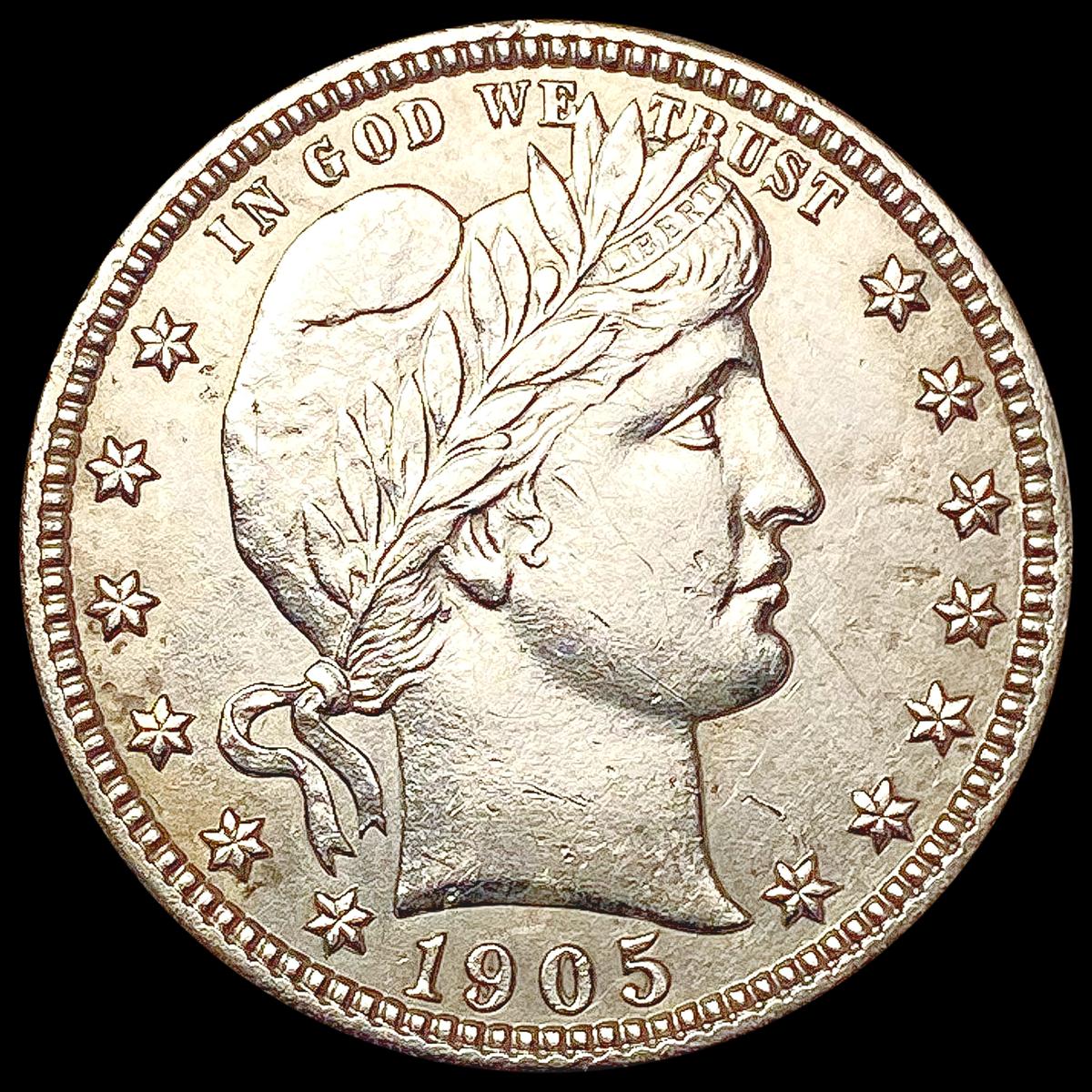 1905-S Barber Quarter UNCIRCULATED