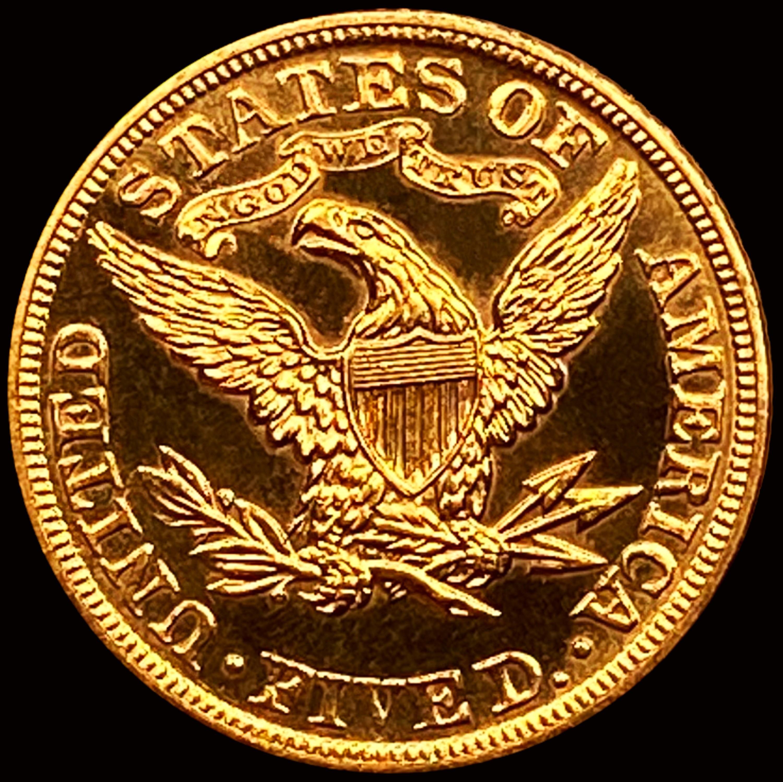 1906 $5 Gold Half Eagle GEM PROOF DCAM