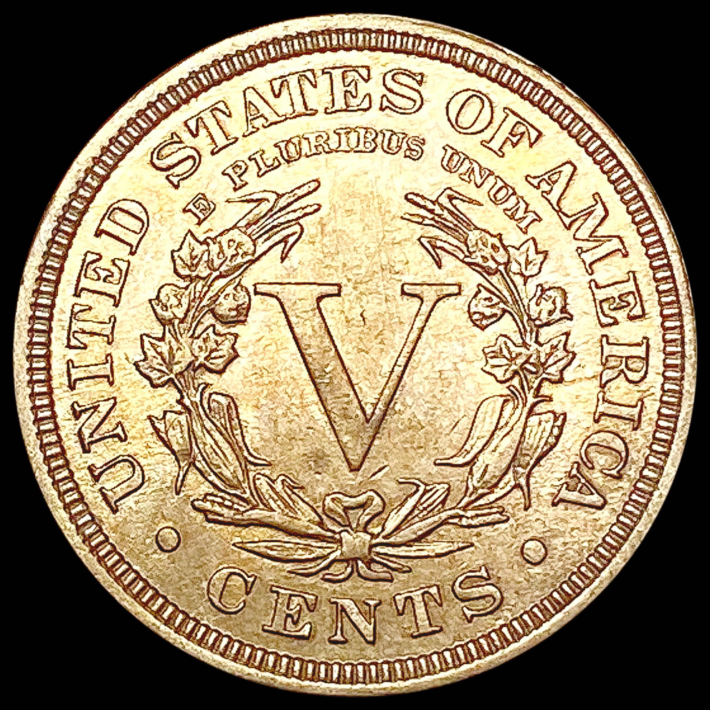 1896 Liberty Victory Nickel CHOICE BU