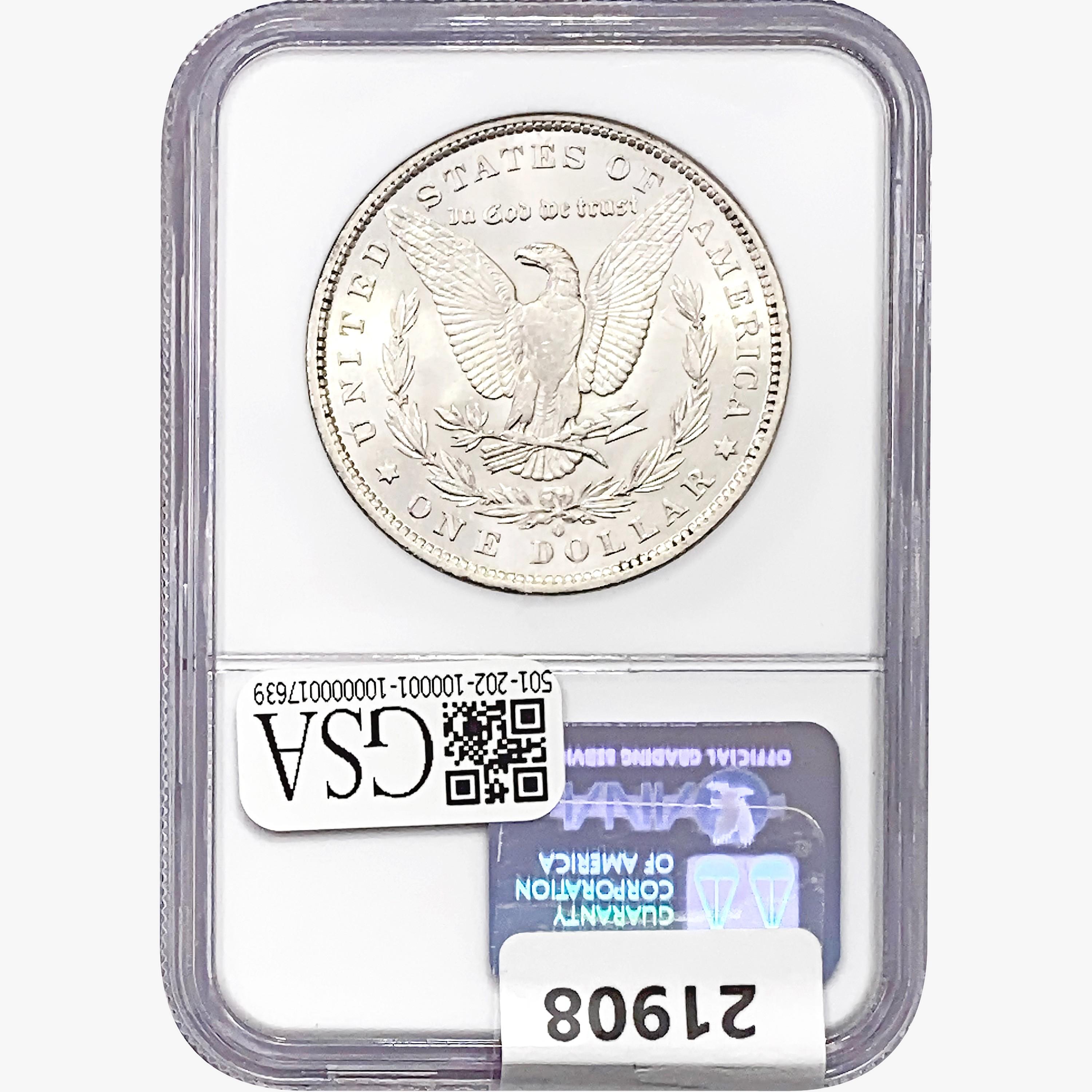 1884-O Morgan Silver Dollar NGC MS64