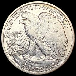 1936-D Walking Liberty Half Dollar CLOSELY UNCIRCU