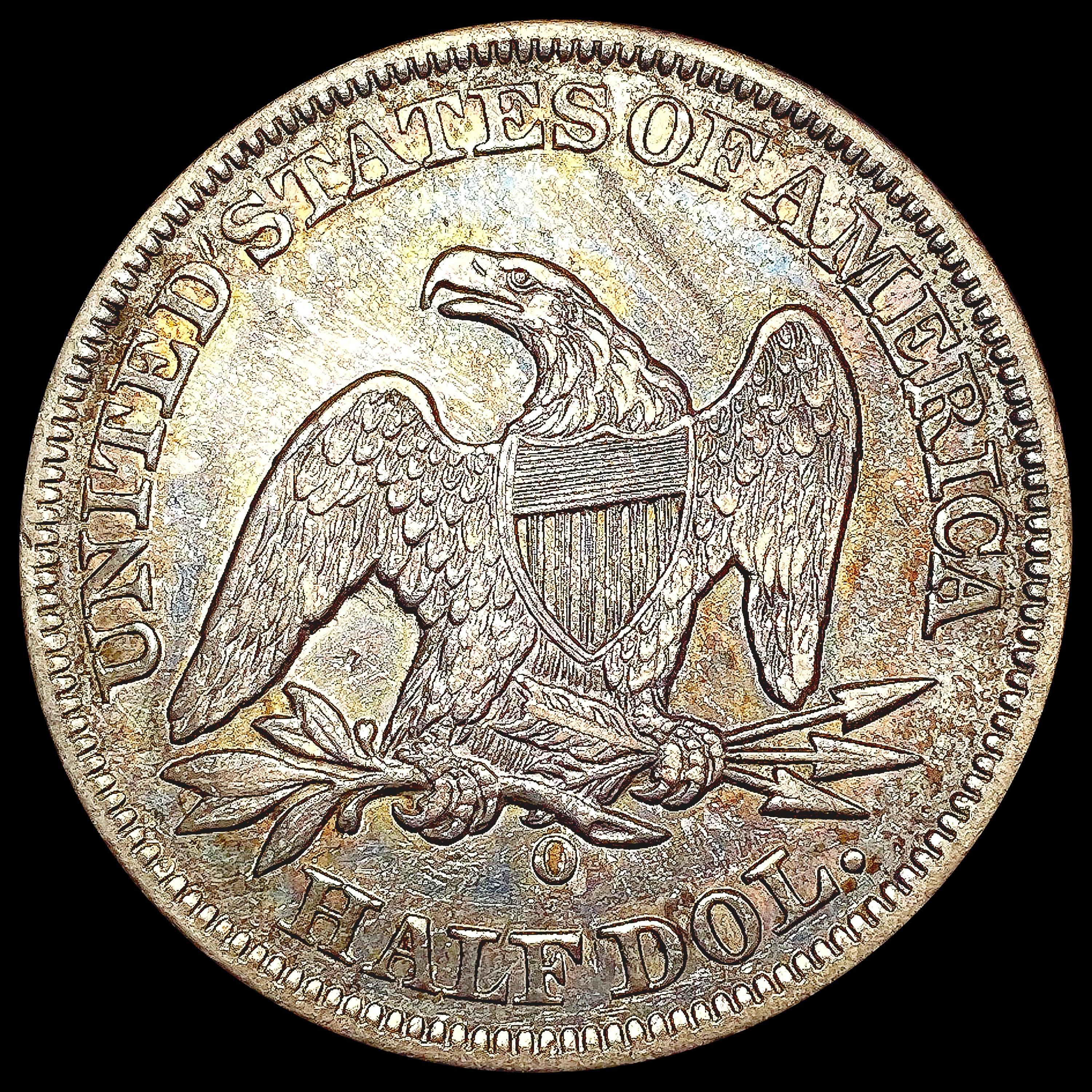 1858-O Walking Liberty Half Dollar CLOSELY UNCIRCU