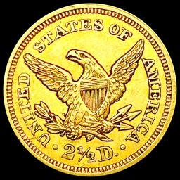 1851 $2.50 Gold Quarter Eagle CLOSELY UNCIRCULATED