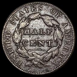 1835 Classic Head Half Cent NICELY CIRCULATED