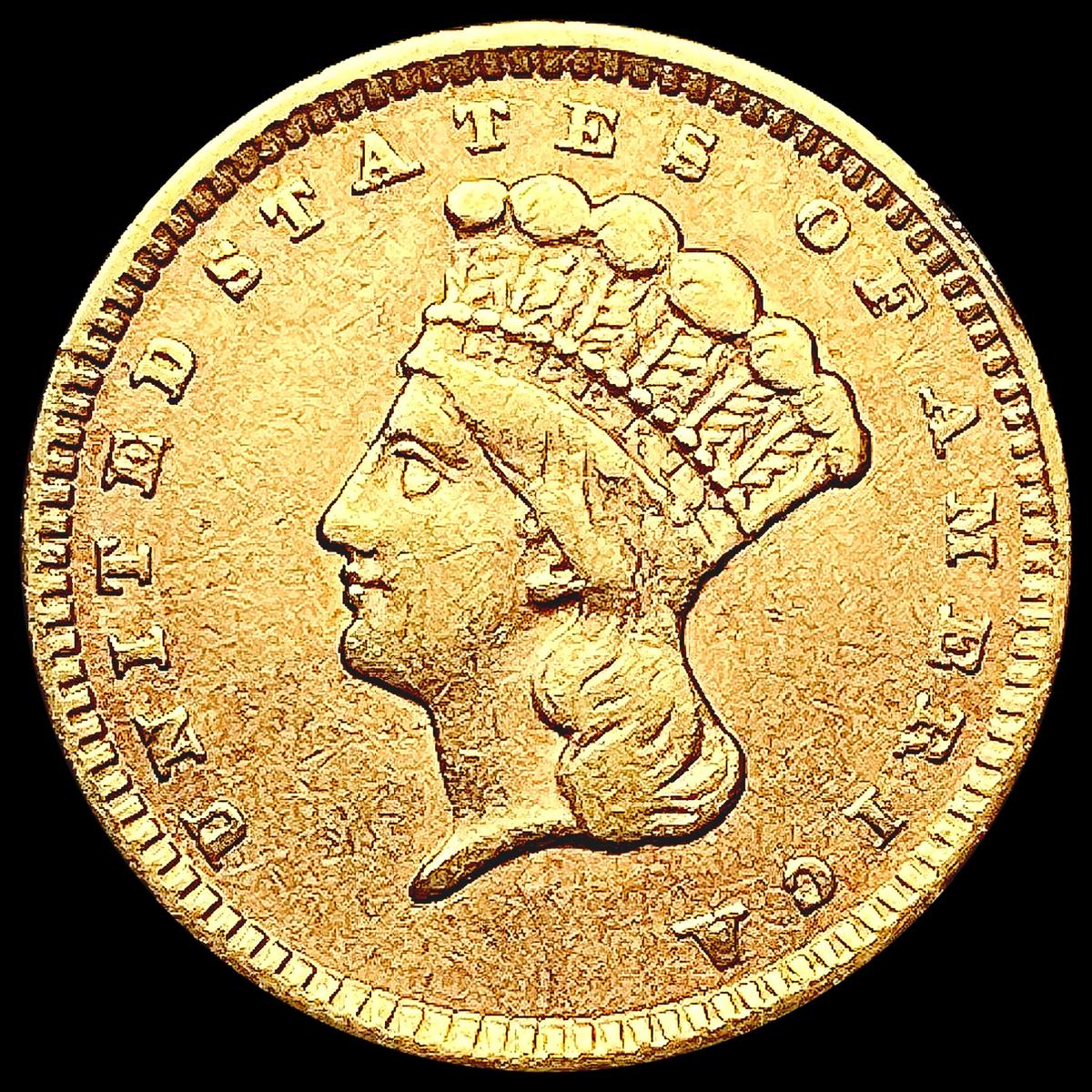 1856 Rare Gold Dollar CLOSELY UNCIRCULATED