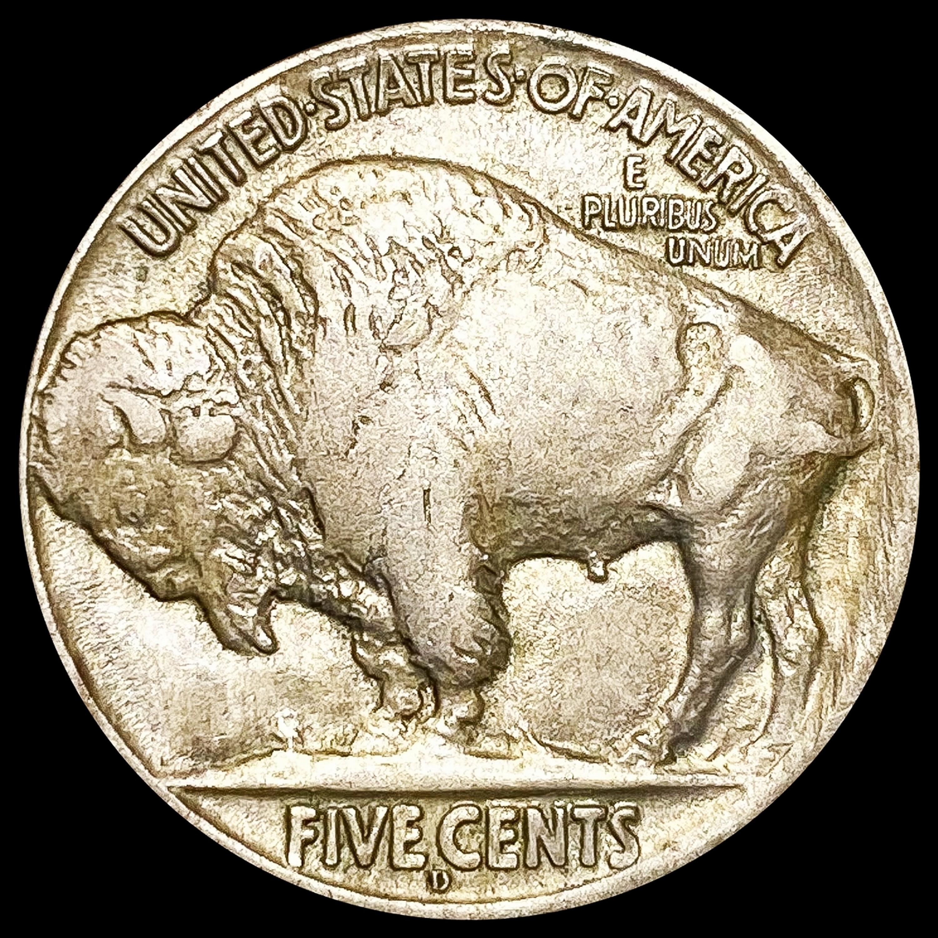 1918-D Buffalo Nickel CLOSELY UNCIRCULATED
