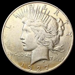 1927-D Silver Peace Dollar CLOSELY UNCIRCULATED