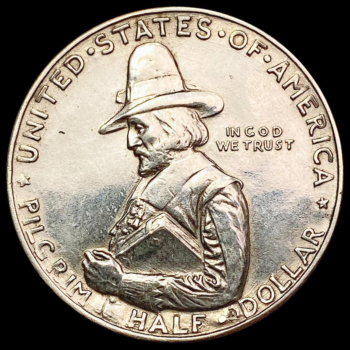 1920 Pilgrim Half Dollar CLOSELY UNCIRCULATED