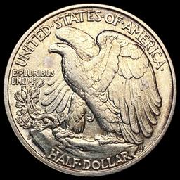 1936-D Walking Liberty Half Dollar CLOSELY UNCIRCU