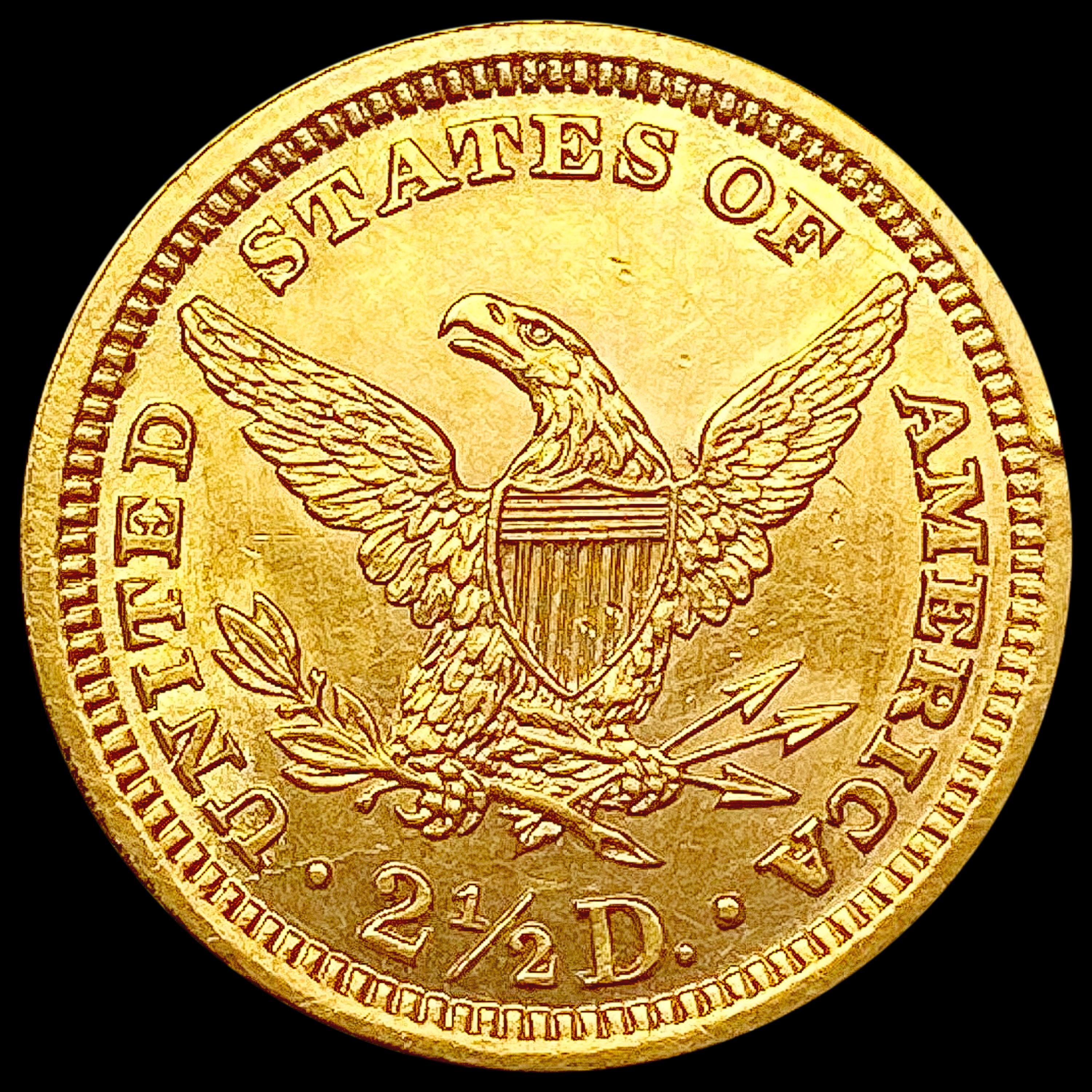 1898 $2.50 Gold Quarter Eagle UNCIRCULATED
