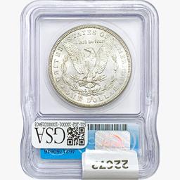 1882-S Morgan Silver Dollar ICG MS63