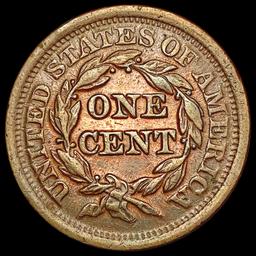 1852 Braided Hair Cent CLOSELY UNCIRCULATED