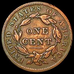 1838 Coronet Head Cent LIGHTLY CIRCULATED