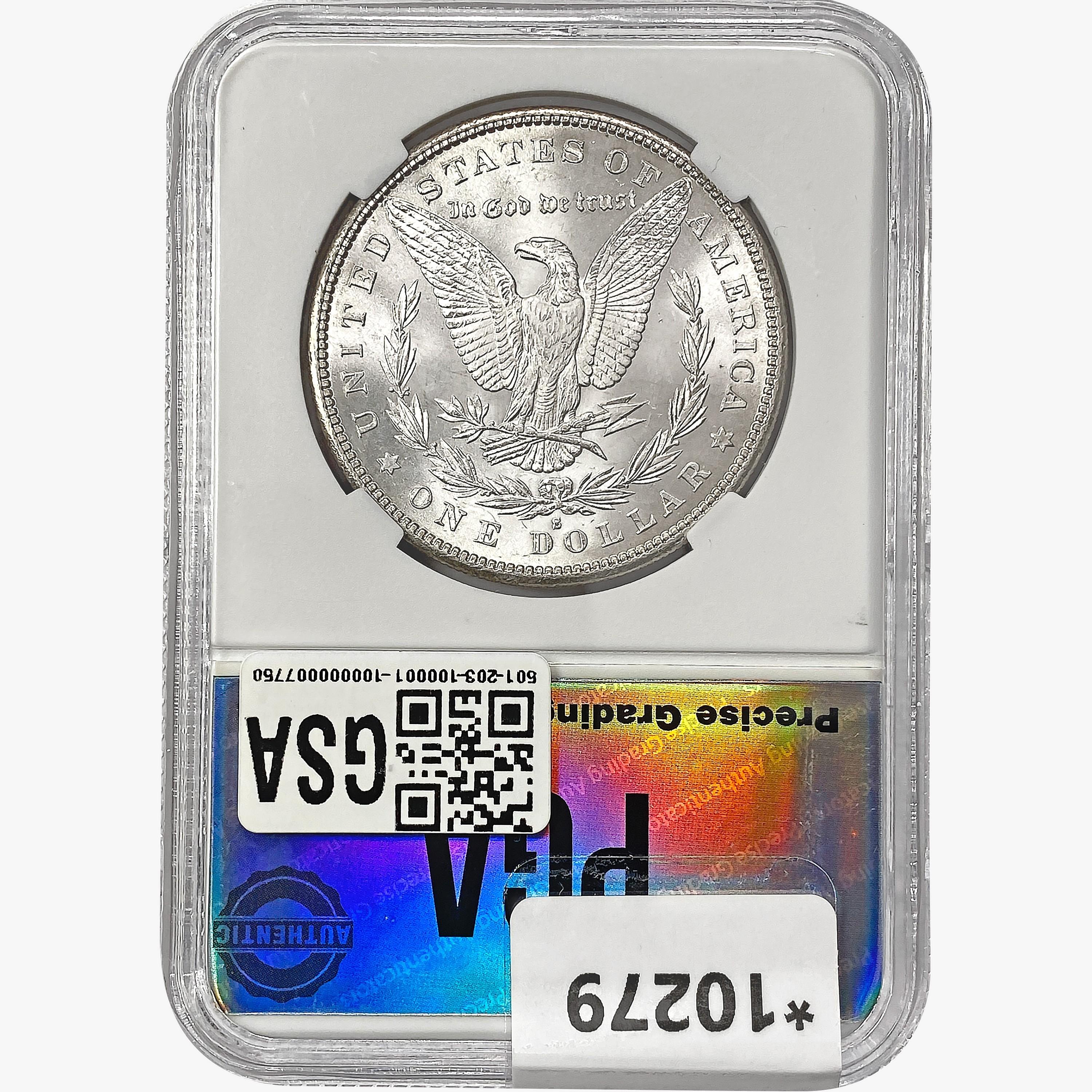 1880-S Morgan Silver Dollar PGA MS64