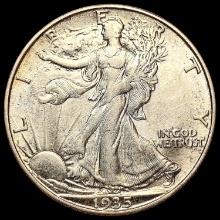 1935-D Walking Liberty Half Dollar CHOICE BU