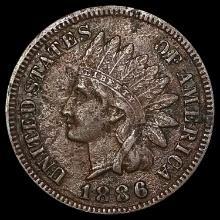 1886 Indian Head Cent CLOSELY UNCIRCULATED