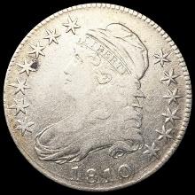 1810 Capped Bust Half Dollar LIGHTLY CIRCULATED