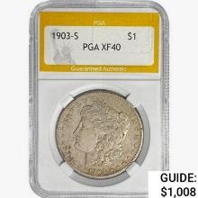 1903-S Morgan Silver Dollar PGA XF40