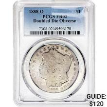 1888-O Morgan Silver Dollar PCGS FR02 DDO