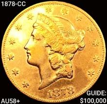 1878-CC $20 Gold Double Eagle