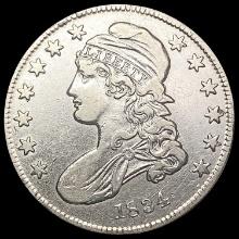 1834 Capped Bust Half Dollar CLOSELY UNCIRCULATED