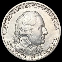 1927 Vermont Half Dollar CHOICE AU