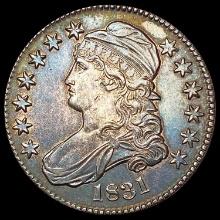 1831 Capped Bust Half Dollar CLOSELY UNCIRCULATED