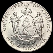 1920 Maine Half Dollar GEM BU