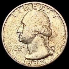 1932-S Washington Silver Quarter CLOSELY UNCIRCULA